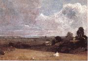 John Constable Dedham seen from Langham oil painting artist